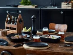 HOLM Ølkasse 23,3x15,7 Cm, Akacietræ -GEJST Butik 5722000251996 4