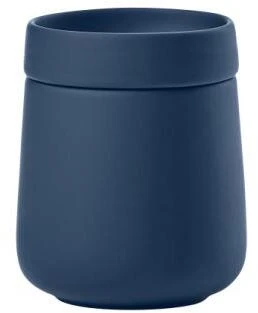 Zone Denmark Zone Nova One Krukke M. Låg H8 Cm, Royal Blue 3 Zone Denmark Zone Nova One Krukke M. Låg H8 Cm, Royal Blue