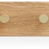 MOUD Home Oak Knagerække 70 Cm, Eg/Messing 1 MOUD Home Oak Knagerække 70 Cm, Eg/Messing -GEJST Butik 5744003070169