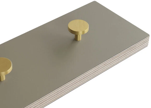 MOUD Home Color Knagerække 70 Cm, Grå 5 MOUD Home Color Knagerække 70 Cm, Grå - Billede 3