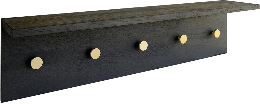 MOUD Home Dot Knagerække 70 Cm, Sort 3 MOUD Home Dot Knagerække 70 Cm, Sort