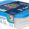 Sistema Nest It Meal Prep Opbevaringsbokse 3 Stk, Multifarvet -GEJST Butik 59153 1