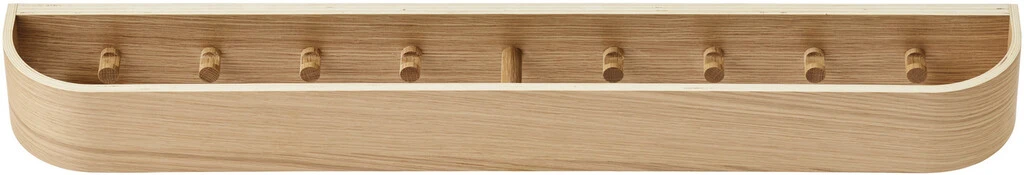 Audo Epoch Knagerække 79 Cm, Eg 4 Audo Epoch Knagerække 79 Cm, Eg - Billede 2