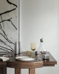 Blomus BASIC Smørboks 12 Cm, Sølv -GEJST Butik 63638 2