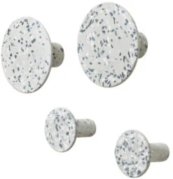 Blomus PONTO Knager 4 Stk, Terrazzo Gray
