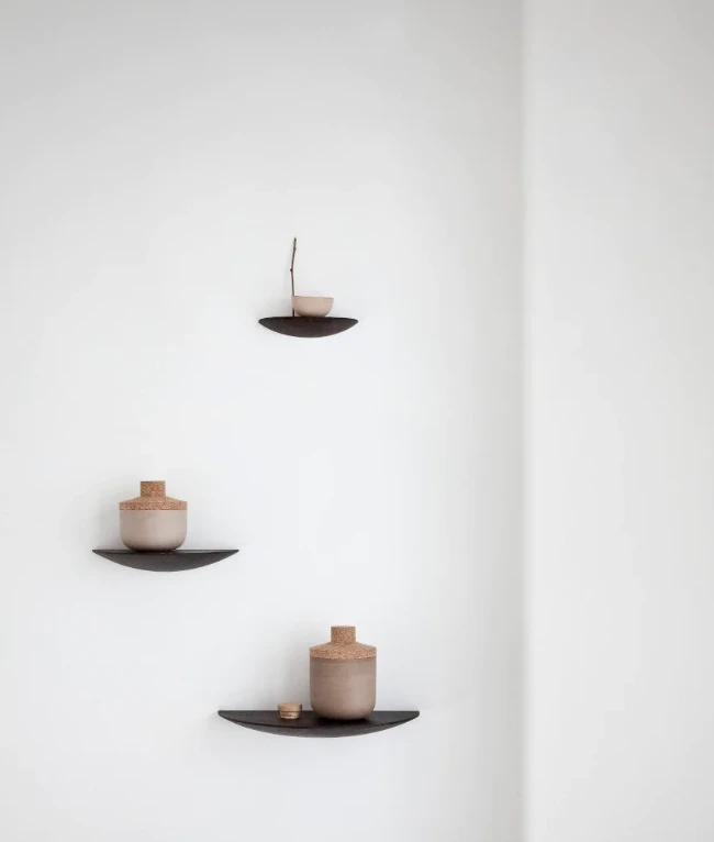 Audo Gridy Funghi Hylde 42 Cm, Sort Eg 5 Audo Gridy Funghi Hylde 42 Cm, Sort Eg - Billede 3