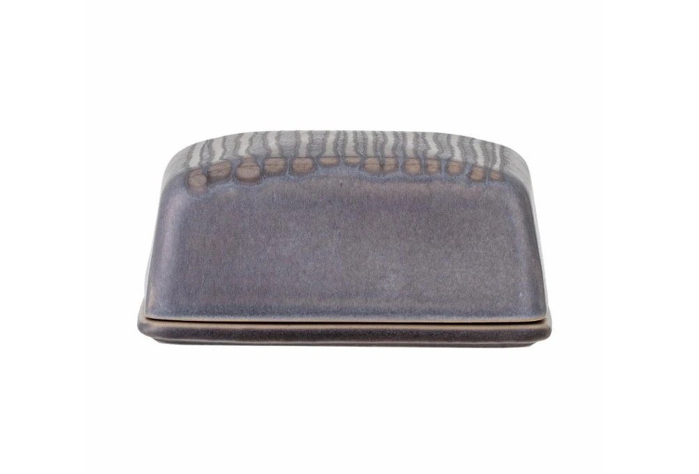 Bloomingville Raben Smørboks 14x10 Cm, Grå 3 Bloomingville Raben Smørboks 14x10 Cm, Grå