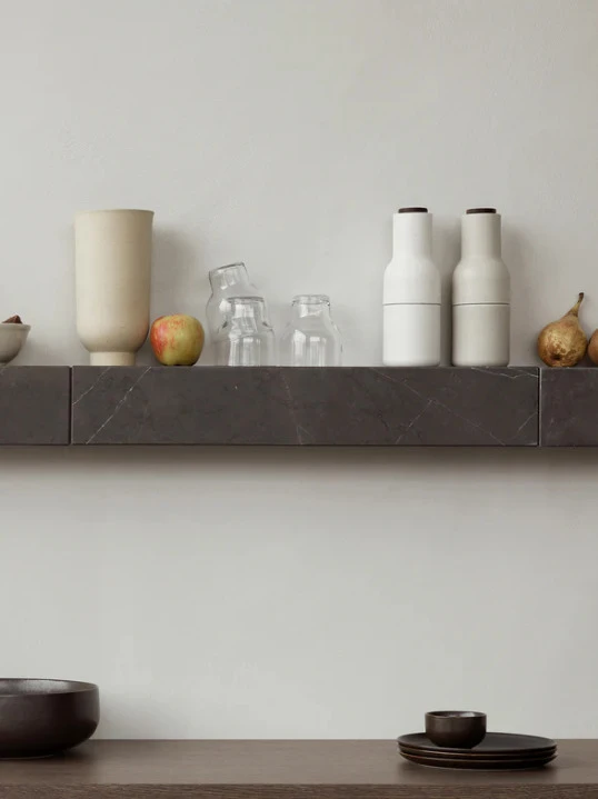 Audo Plinth Hylde 60 Cm, Grå 6 Audo Plinth Hylde 60 Cm, Grå - Billede 4