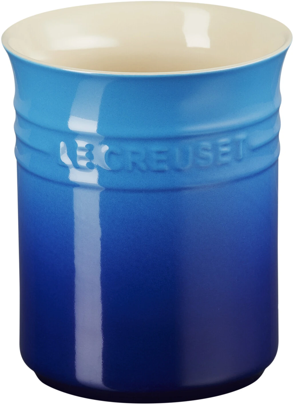 Le Creuset Bestik- Og Redskabskrukke 1,1 L, Azure Blue 3 Le Creuset Bestik- Og Redskabskrukke 1,1 L, Azure Blue