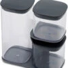 Joseph Joseph Podium Opbevaringsglas 3 Stk, Grå 1 Joseph Joseph Podium Opbevaringsglas 3 Stk, Grå -GEJST Butik 81072