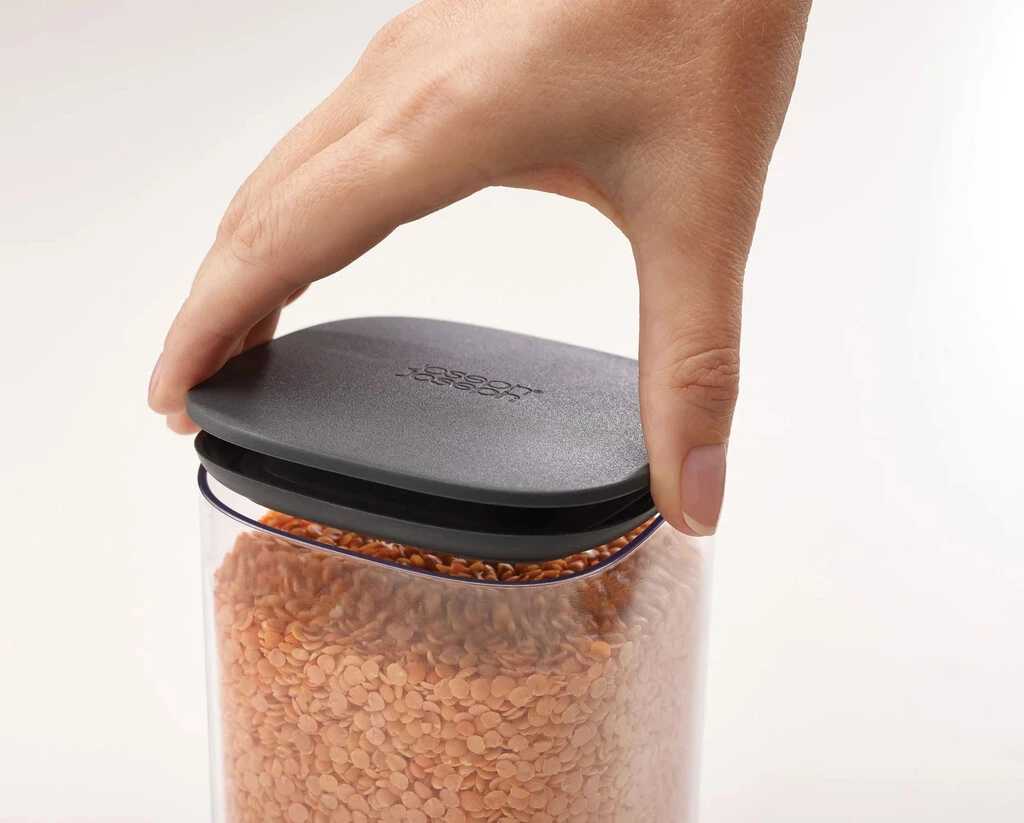 Joseph Joseph Podium Opbevaringsglas 3 Stk, Grå 6 Joseph Joseph Podium Opbevaringsglas 3 Stk, Grå - Billede 4