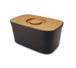 Joseph Joseph Brødkasse M. Skærebræt, Sort