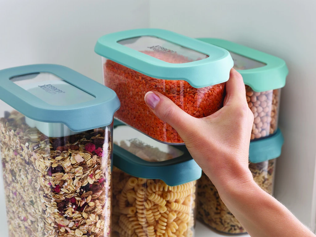 Joseph Joseph CupboardStore Opbevaringsbokse 5 Stk, Blå 6 Joseph Joseph CupboardStore Opbevaringsbokse 5 Stk, Blå - Billede 4