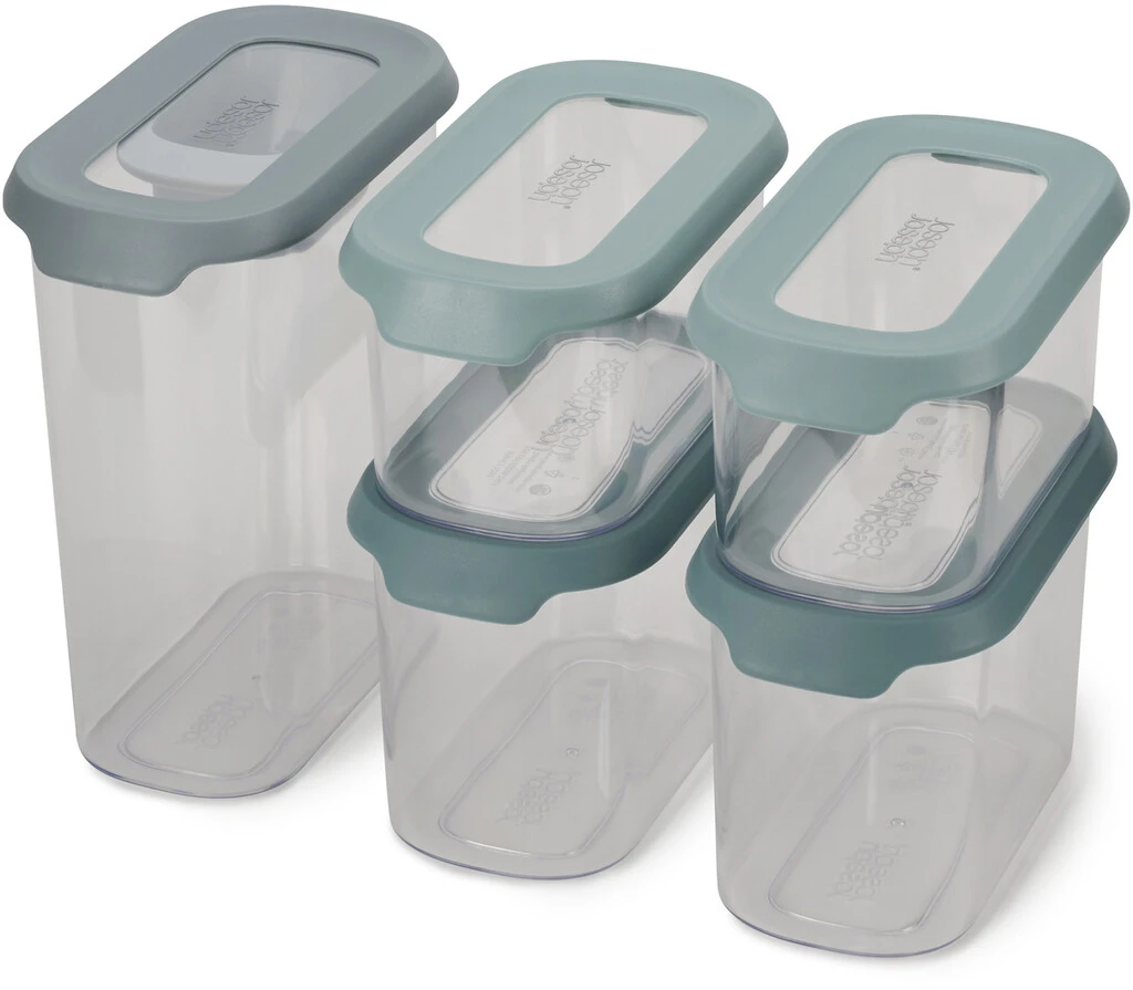 Joseph Joseph CupboardStore Opbevaringsbokse 5 Stk, Blå 3 Joseph Joseph CupboardStore Opbevaringsbokse 5 Stk, Blå