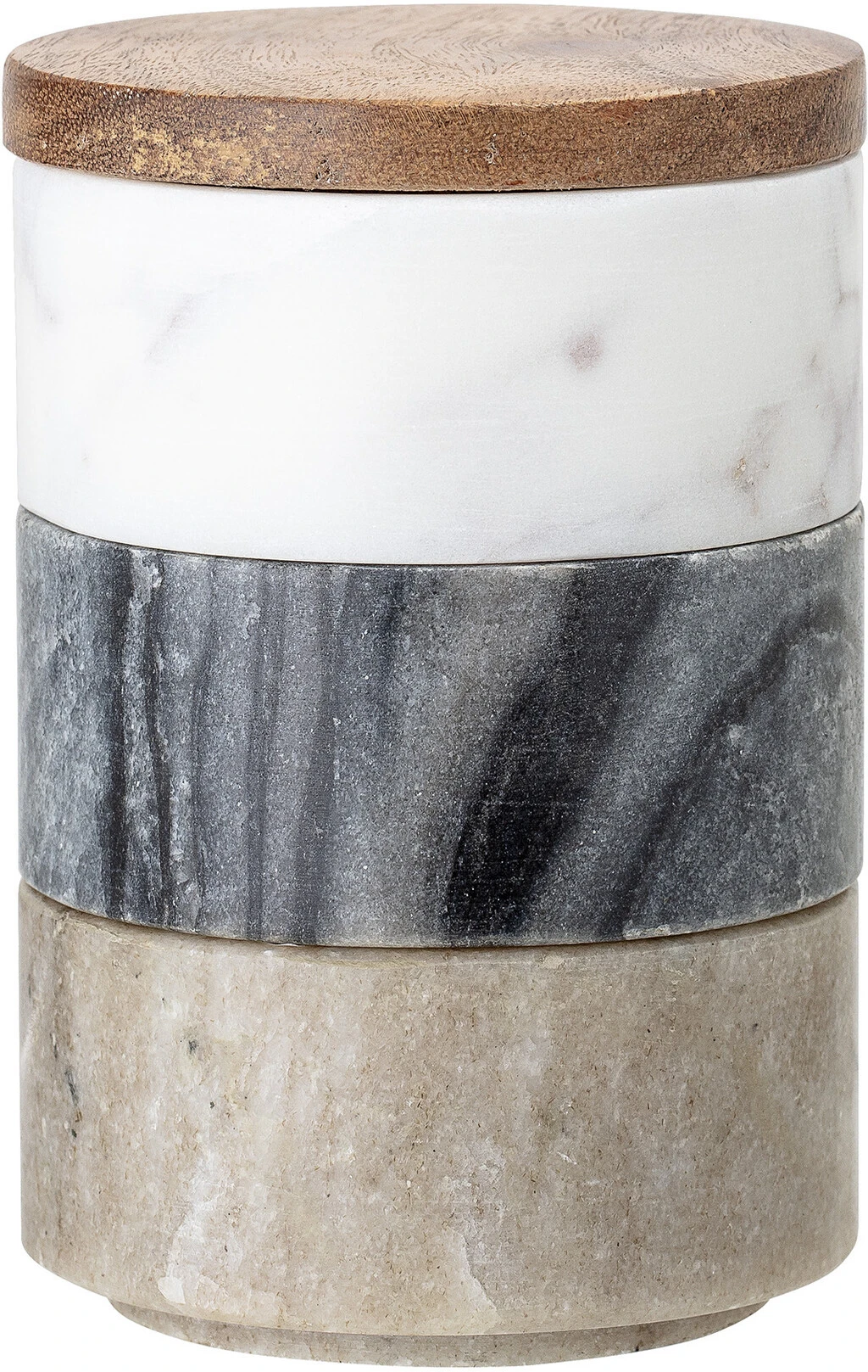 Creative Collection Mael Krukke M. Låg 3 Stk, Hvid 3 Creative Collection Mael Krukke M. Låg 3 Stk, Hvid