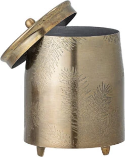 Bloomingville Jolee Krukke M. Låg 14,5 Cm, Messing -GEJST Butik 82050588 1