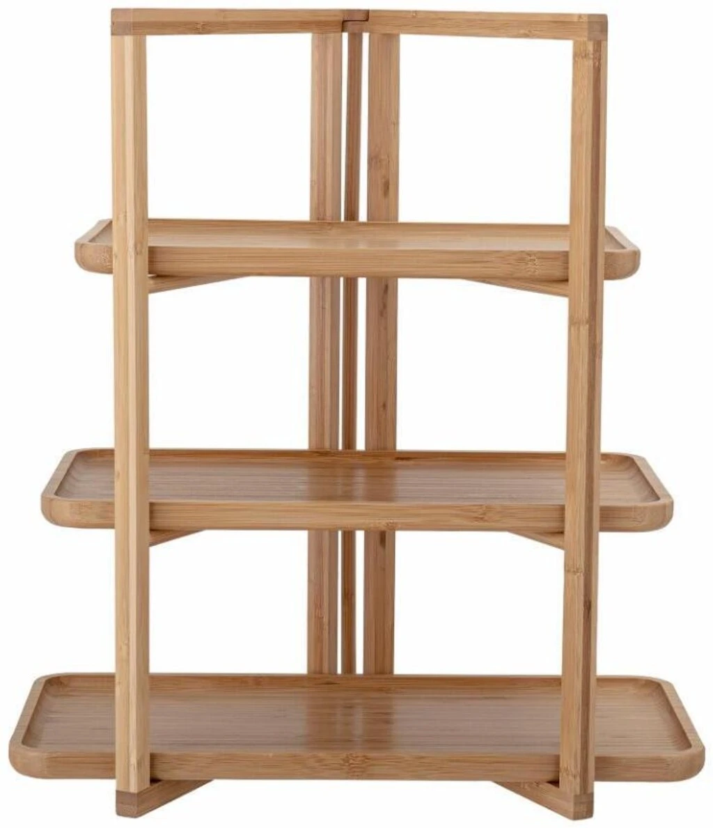 Bloomingville Adona Bakkeopsats 46 Cm, Bambus 3 Bloomingville Adona Bakkeopsats 46 Cm, Bambus