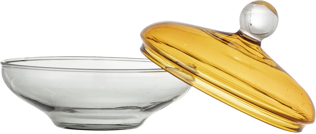 Bloomingville Danni Krukke M. Låg 8 Cm, Gul 4 Bloomingville Danni Krukke M. Låg 8 Cm, Gul - Billede 2