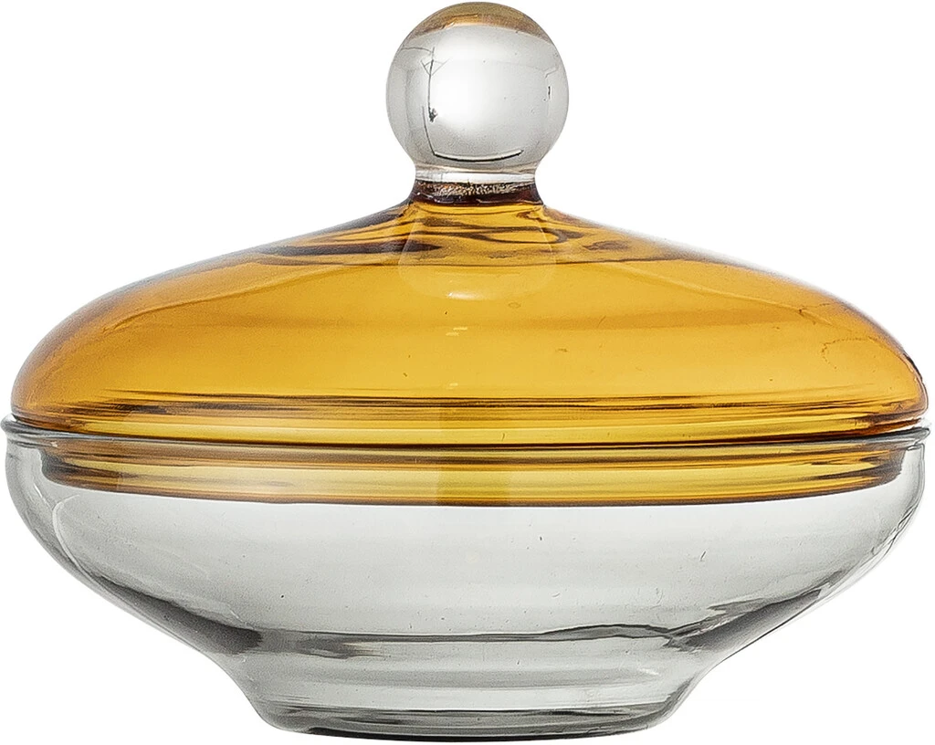 Bloomingville Danni Krukke M. Låg 8 Cm, Gul 3 Bloomingville Danni Krukke M. Låg 8 Cm, Gul