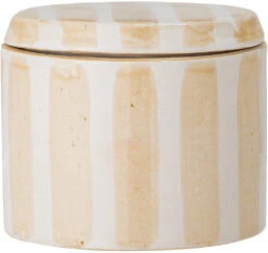 Creative Collection Cathe Krukke M. Låg H7,5 Cm, Gul