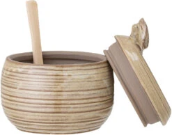 Creative Collection Moss Krukke M. Låg Og Ske Ø12,5 Cm, Stentøj -GEJST Butik 82052471 2