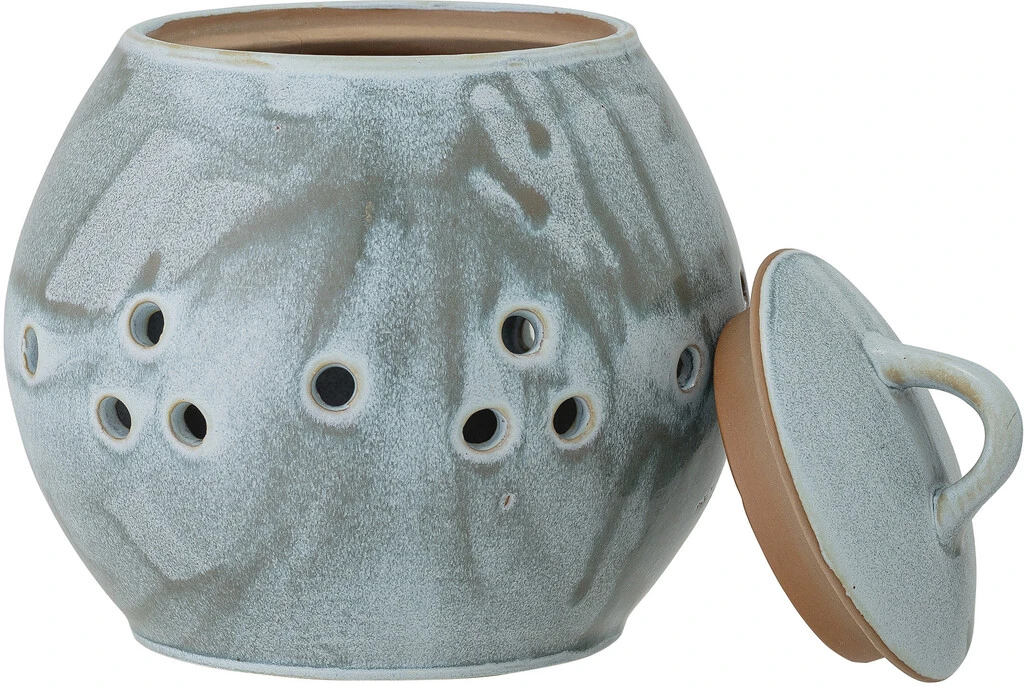 Creative Collection Petal Krukke M. Låg 16 Cm, Blå 5 Creative Collection Petal Krukke M. Låg 16 Cm, Blå - Billede 3