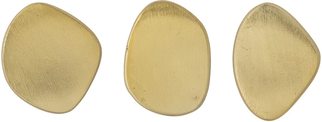 Bloomingville Ferri Knager 3 Stk, Messing 3 Bloomingville Ferri Knager 3 Stk, Messing