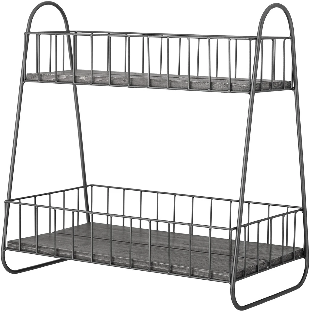 Bloomingville Curt Hylde 44,5x46 Cm, Sort 3 Bloomingville Curt Hylde 44,5x46 Cm, Sort