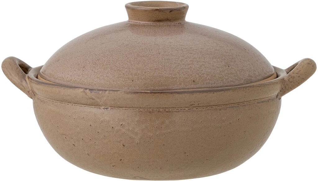 Creative Collection Jinnie Skål M. Låg H13,5 Cm, Brun 3 Creative Collection Jinnie Skål M. Låg H13,5 Cm, Brun