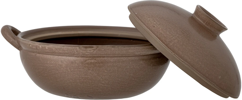 Creative Collection Jinnie Skål M. Låg H13,5 Cm, Brun 4 Creative Collection Jinnie Skål M. Låg H13,5 Cm, Brun - Billede 2