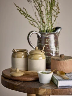 Creative Collection Elaf Krukke M. Låg & Ske H14 Cm, Brun 8 Creative Collection Elaf Krukke M. Låg & Ske H14 Cm, Brun -GEJST Butik 82057507 65