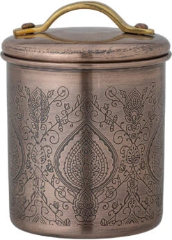 Creative Collection Saralin Krukke M. Låg H14 Cm, Kobber