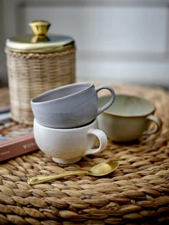 Bloomingville Abas Krukke M. Låg 2 Stk., Natur -GEJST Butik 82058047 69