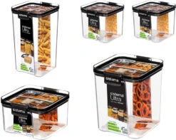 Sistema Sampak 5 Stk, Sort