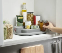 Joseph Joseph CupboardStore Krydderiholder Roterende H6,8 Cm, Grå -GEJST Butik 85195 3