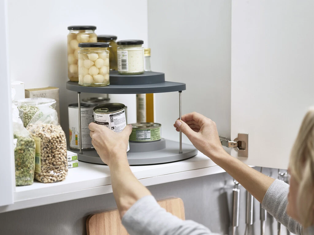 Joseph Joseph CupboardStore Krydderiholder Roterende H20,2 Cm, Grå 6 Joseph Joseph CupboardStore Krydderiholder Roterende H20,2 Cm, Grå - Billede 4