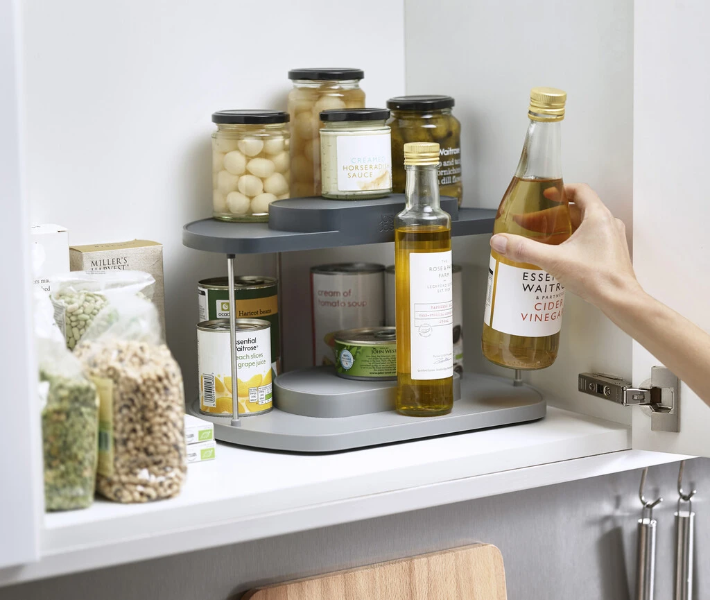 Joseph Joseph CupboardStore Krydderiholder Roterende H20,2 Cm, Grå 7 Joseph Joseph CupboardStore Krydderiholder Roterende H20,2 Cm, Grå - Billede 5