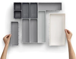 Joseph Joseph Blox Bestikindsats 10 Huller, Grå -GEJST Butik 85200 1