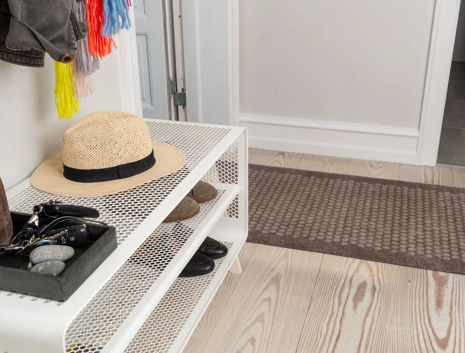 Tica Copenhagen Gulvreol Stor M. Ben, Mat Hvid 6 Tica Copenhagen Gulvreol Stor M. Ben, Mat Hvid - Billede 4