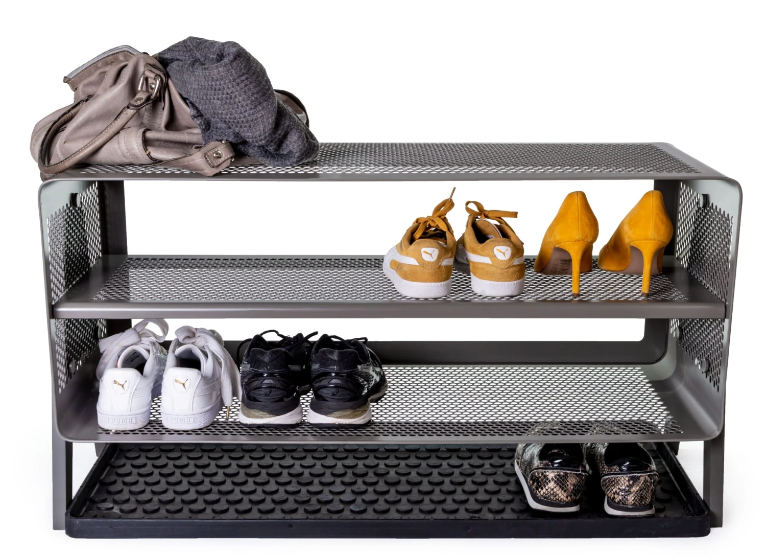 Tica Copenhagen Gulvreol Stor M. Ben, Mat Grå/Taupe 7 Tica Copenhagen Gulvreol Stor M. Ben, Mat Grå/Taupe - Billede 5