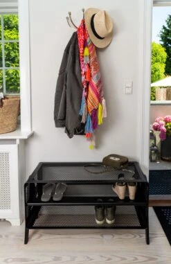 Tica Copenhagen Gulvreol M. Ben Stor, Mat Sort -GEJST Butik 854545