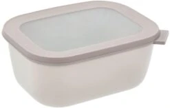 Mepal Cirqula Rekt. Skål M. Låg 1500 Ml, Nordic White