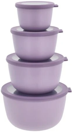 Mepal Cirqula Skålesæt 4 Stk, Nordic Lilac