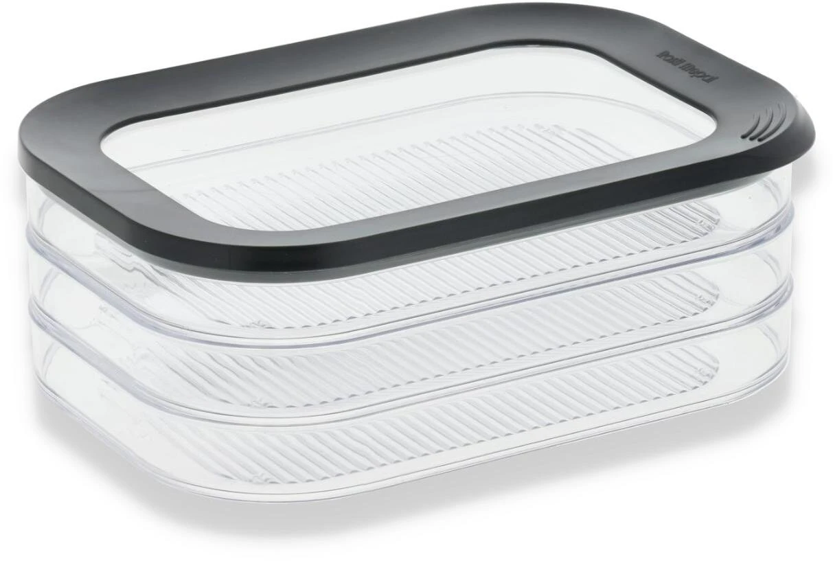 Mepal Modula Husholdningsboks 3 Stk. 0,55 L, Sort 4 Mepal Modula Husholdningsboks 3 Stk. 0,55 L, Sort - Billede 2