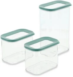 Mepal Modula Husholdningsboks 3 Stk, Nordic Green