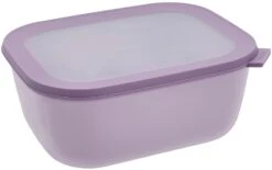 Mepal Cirqula Skål M. Låg 3000 Ml, Nordic Lilac