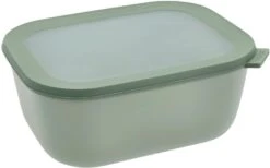 Mepal Cirqula Skål M. Låg 3000 Ml, Nordic Sage