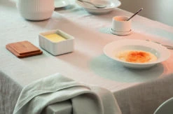 Eva Trio Legio Nova Smørboks M. Egetræslåg, Hvid -GEJST Butik 887236 3