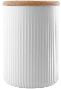 Eva Trio Legio Nova Opbevaringskrukke 1,0 L/H16,5 Cm, Hvid