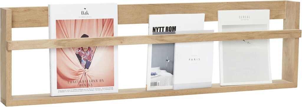 Hübsch Display Væghylde 110 Cm, Eg 4 Hübsch Display Væghylde 110 Cm, Eg - Billede 2